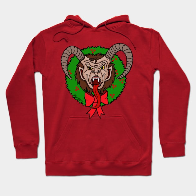 Krampus Hoodie by HonuHoney